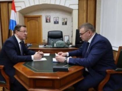 Дмитрий Азаров провел встречу с главой Сызрани Анатолием Лукиенко