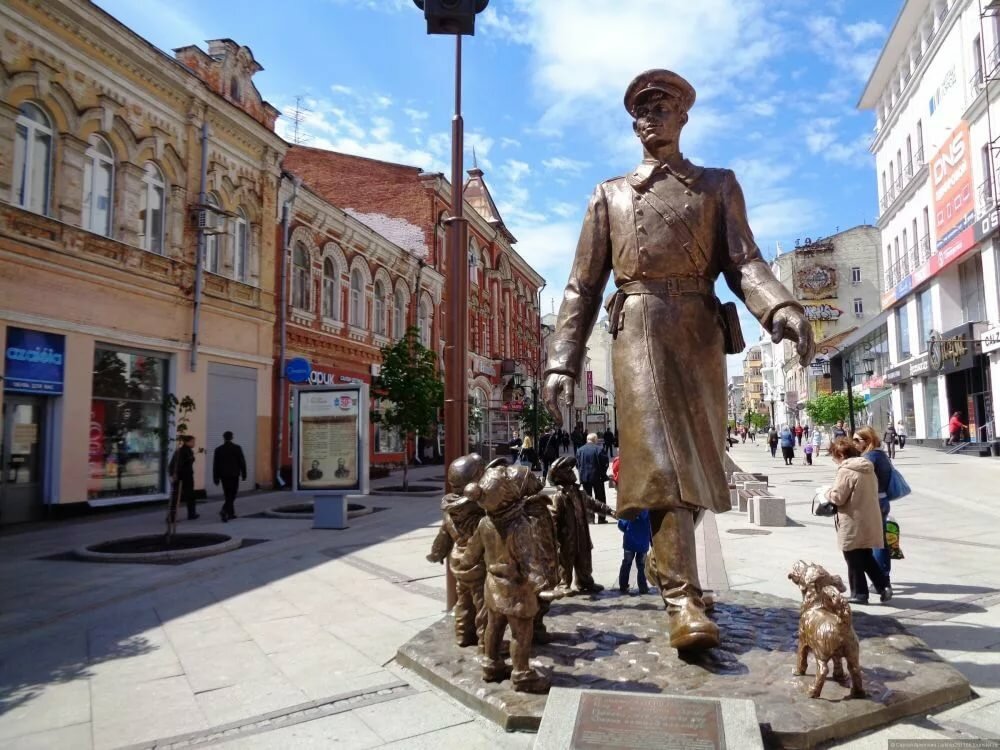 Памятник дяде степе в самаре фото