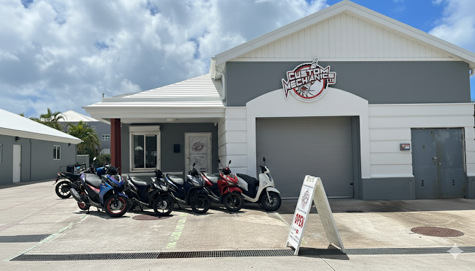 Yamaha and Honda motorbikes available in Bermuda at Custom Mechanics Limited