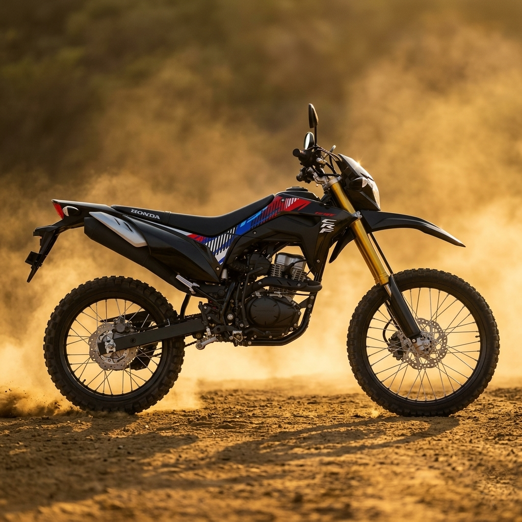 Honda CRF 150L dual purpose motorcycle available in Bermuda