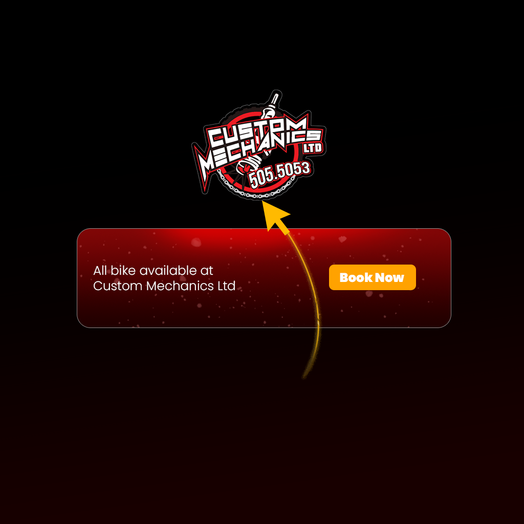 Custom Mechanics Limited customer care and official motorcycle inventory showroom