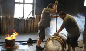 Barrel Makers In Hungary Pursue An Ancient Craft