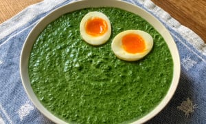 Spinach stew (Spenótfőzelék)