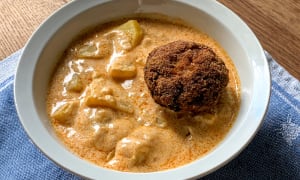 Potato stew (Krumplifőzelék)