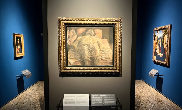 andrea mantegna lamentation over the dead christ brera milan