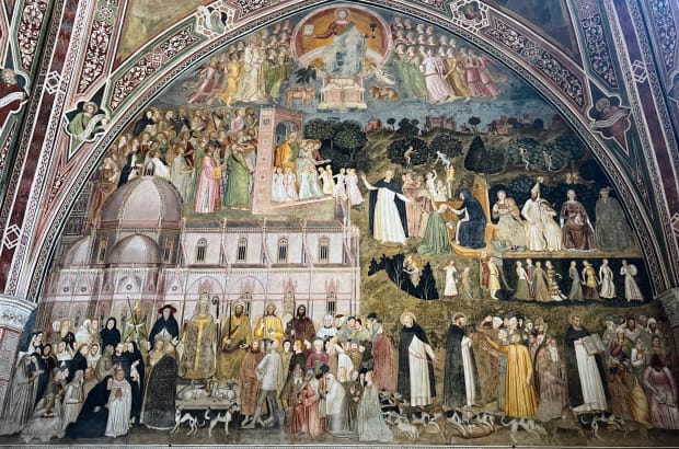 spanish chapel santa maria novella andrea di bonaiuto