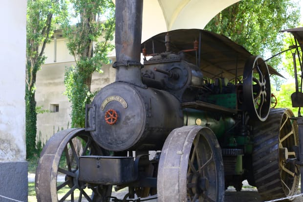 Georgikon Museum keszthely old tractor 