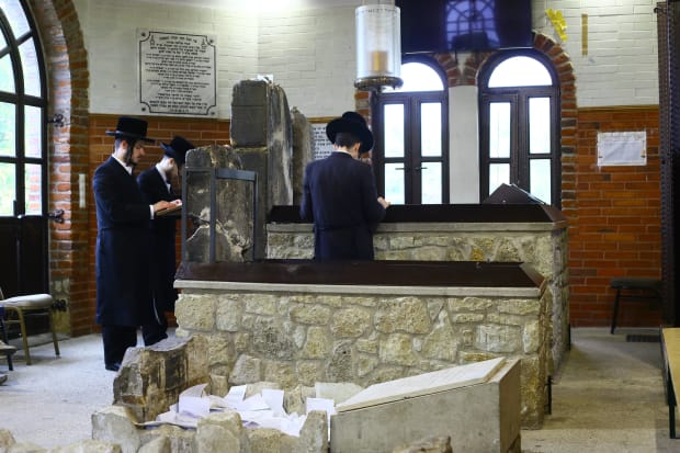 tombstone Rebbe Yeshaya Steiner Bodrogkeresztúr