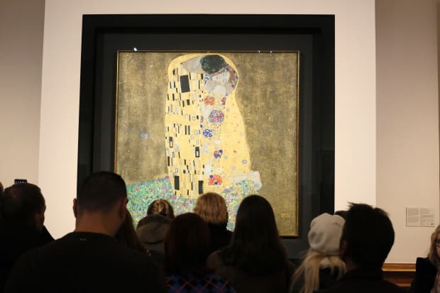 upper belvedere gustav klimt kiss