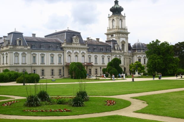 keszthely festetics palace outside