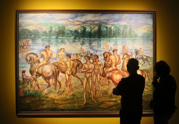 hungarian national gallery karoly kernstok painting