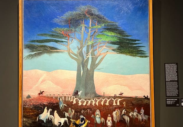 Pilgrimage to the Cedars in Lebanon, by Tivadar Kosztka Csontváry (1907)