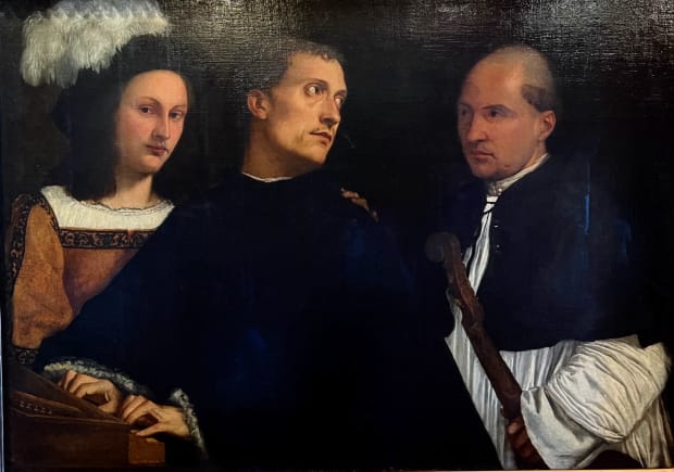 titian the concert palazzo pitti