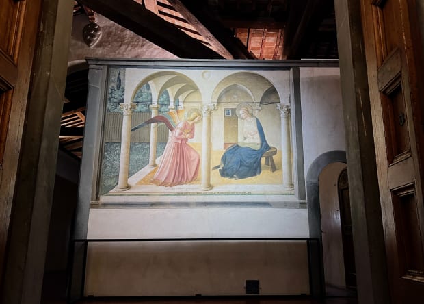 fra angelico saint mark florence annunciation
