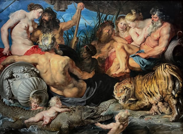 rubens four continents painting kunsthistoriches museum vienna