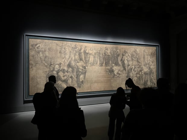 raphael school of athens sketch ambrosiana library milan