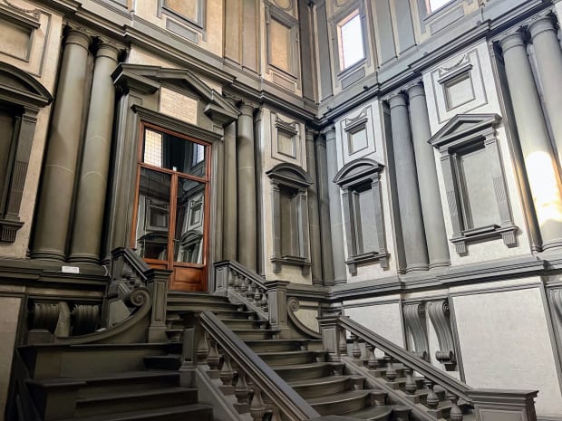 laurentian library michelangelo florence