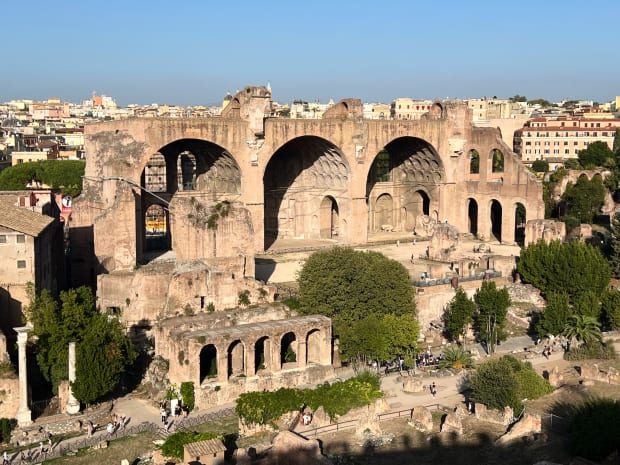 basilica of maxentius rome