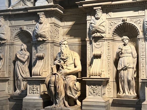 michelangelo moses rome saint peter in chains church