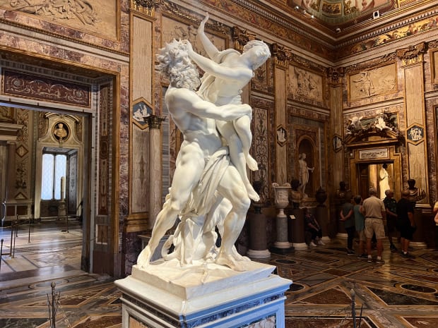 bernini abduction of proserpina gallery borghese
