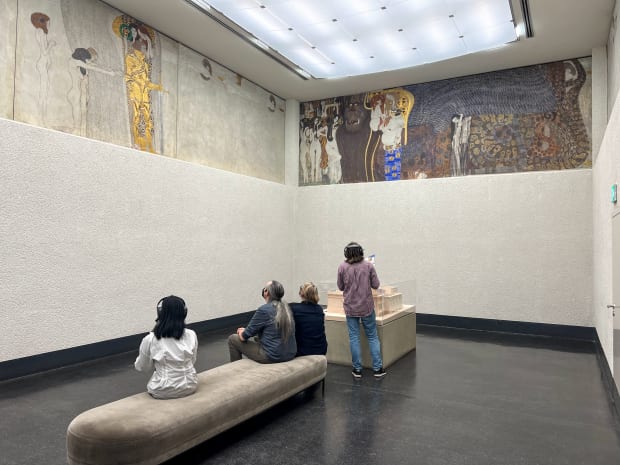 secession museum vienna klimt beethoven frieze