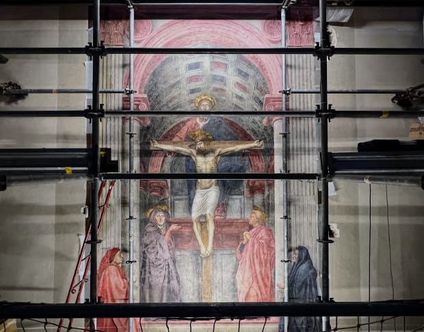 masaccio holy trinity santa maria novella florence