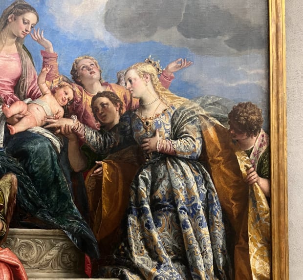 paolo veronese saint catherine Gallerie dell-Accademia venice