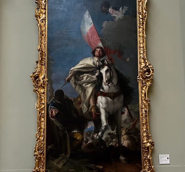 St James the Greater Conquering the Moors, by G.B. Tiepolo (1749-1750)