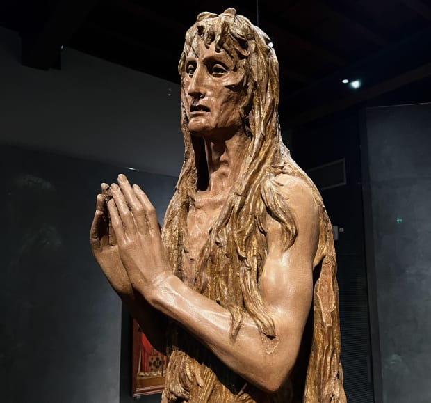penitent magdalene donatello opera duomo florence