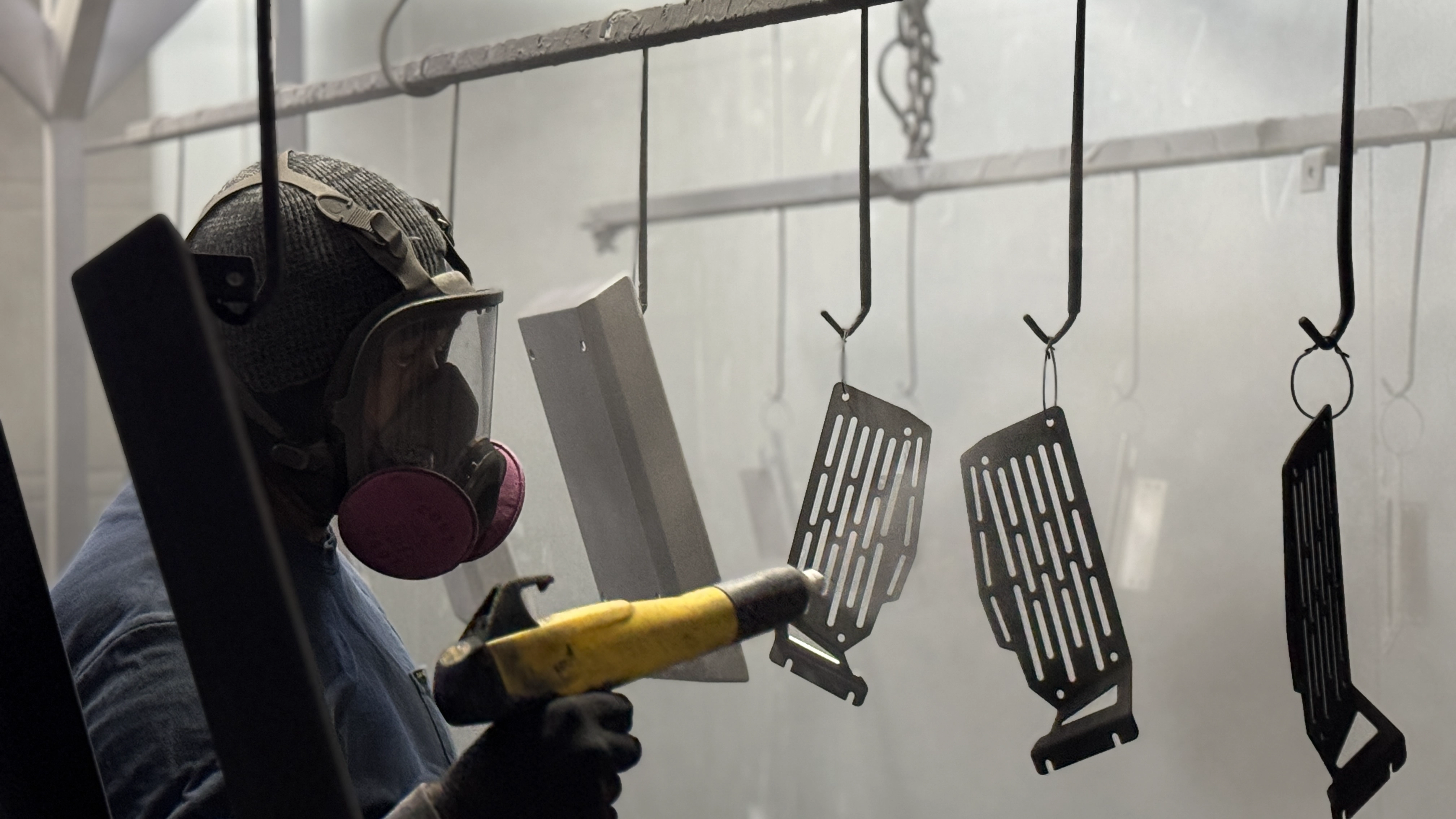 Man-Abrasive-Blasting