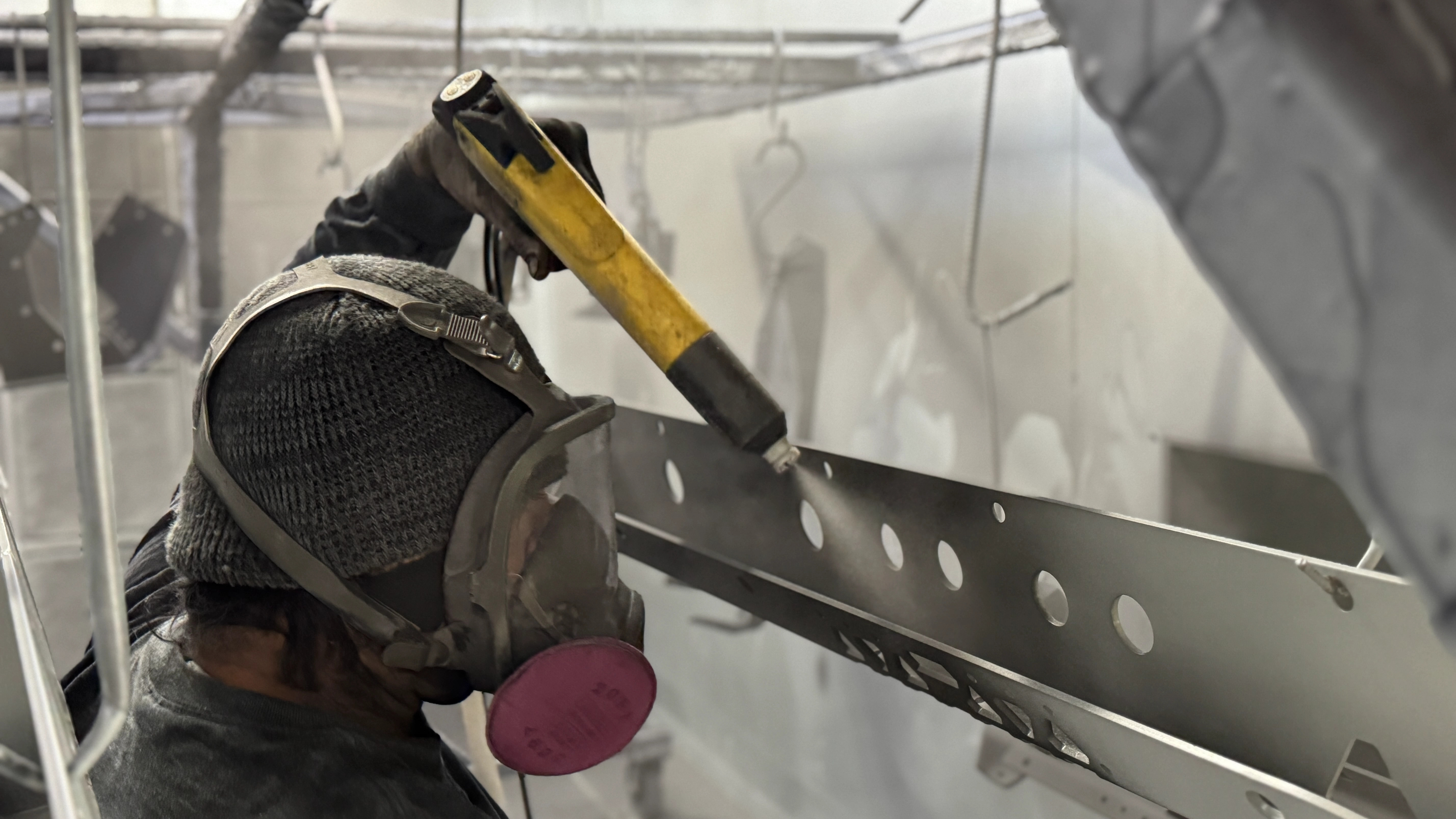 Man-Abrasive-Blasting