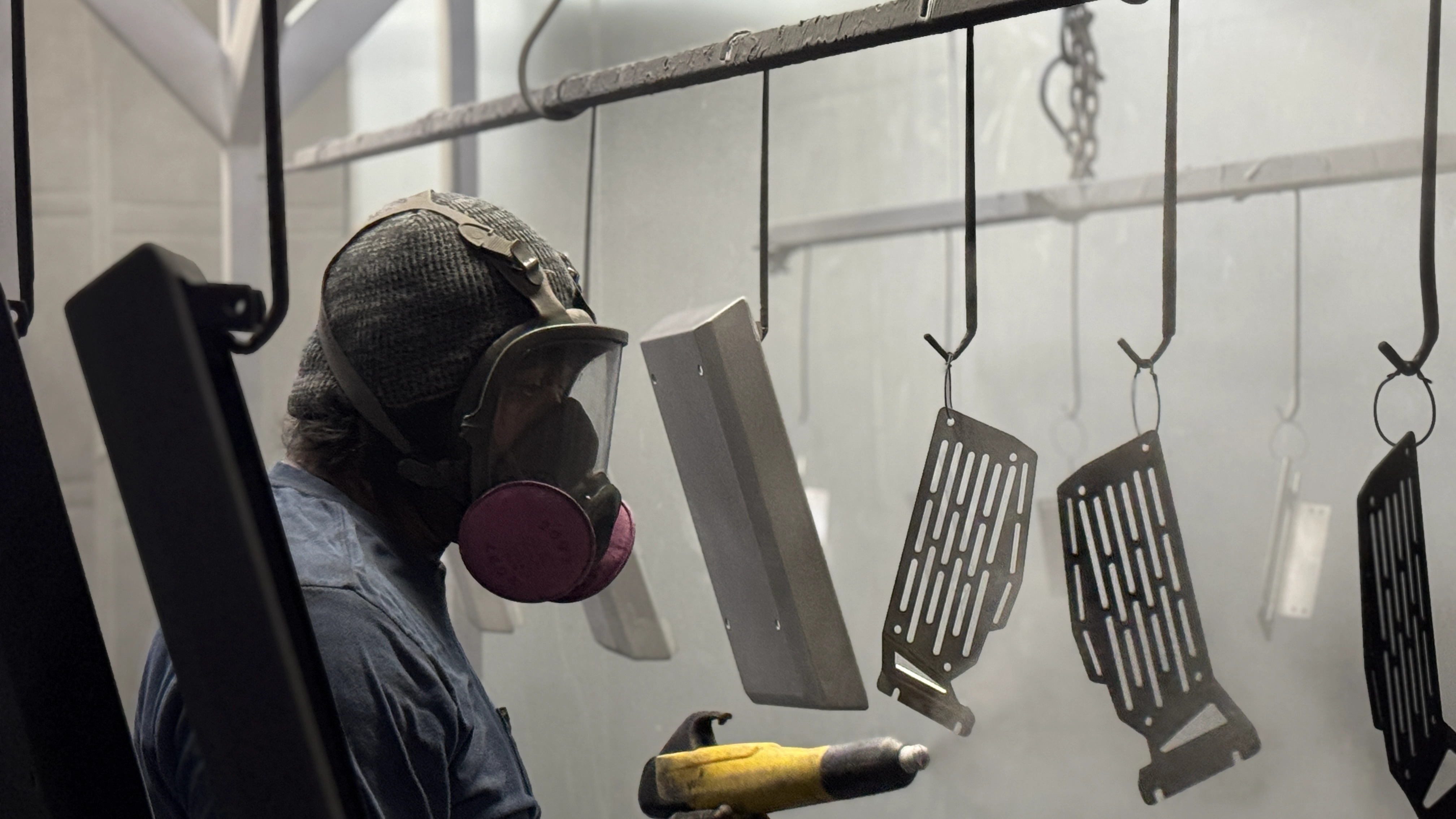 Man-Abrasive-Blasting