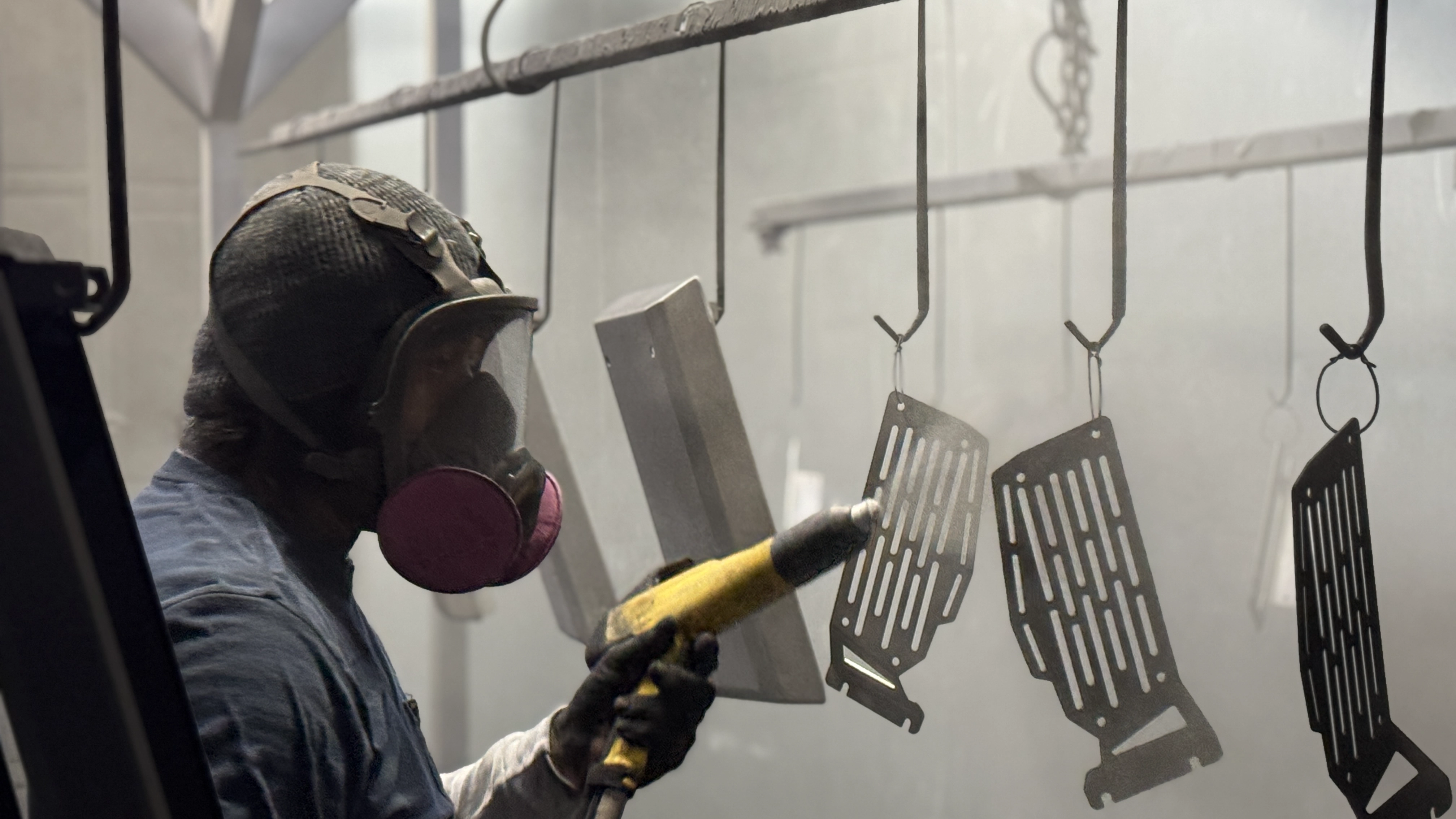 Man-Abrasive-Blasting