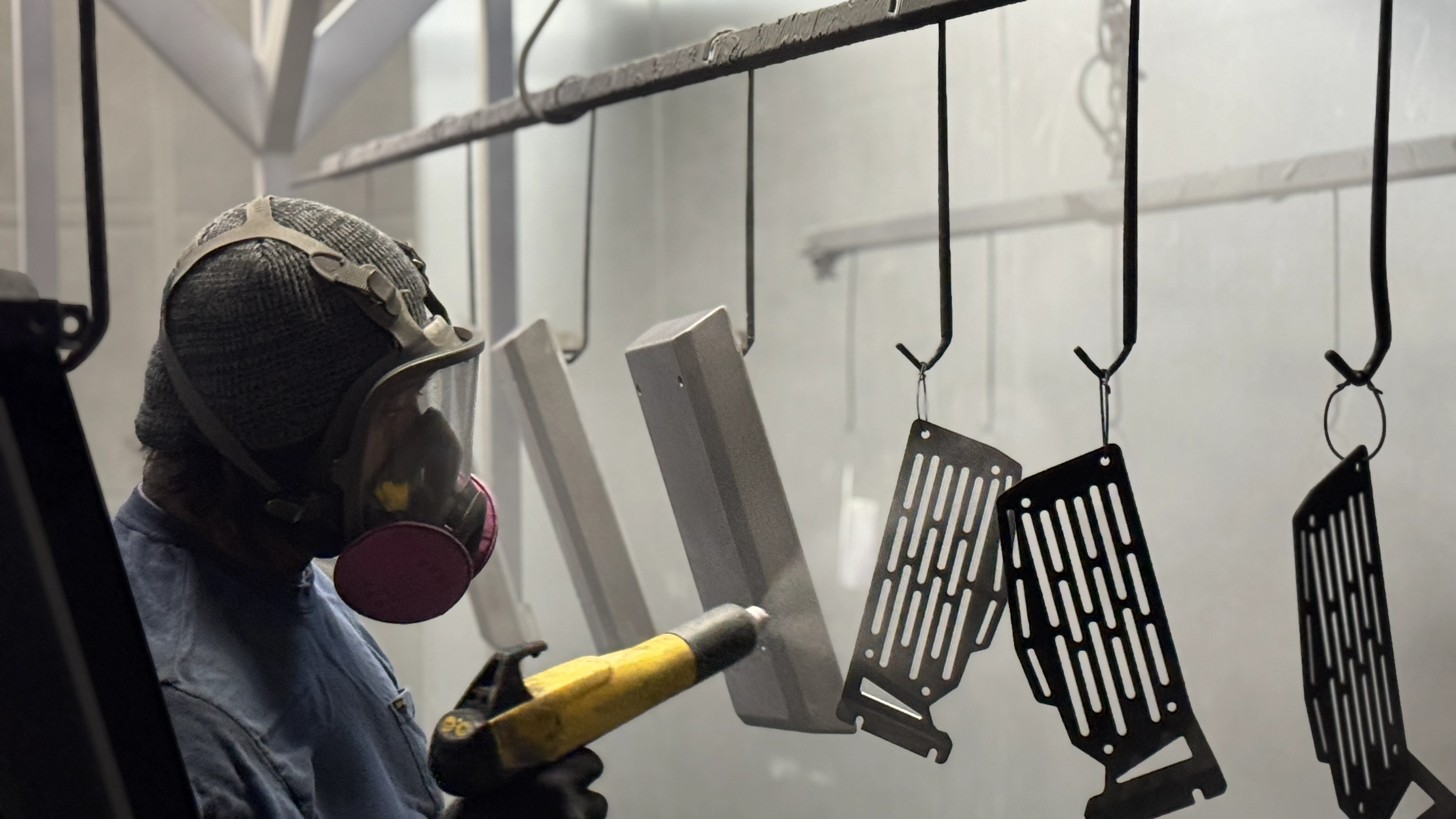 Man-Abrasive-Blasting