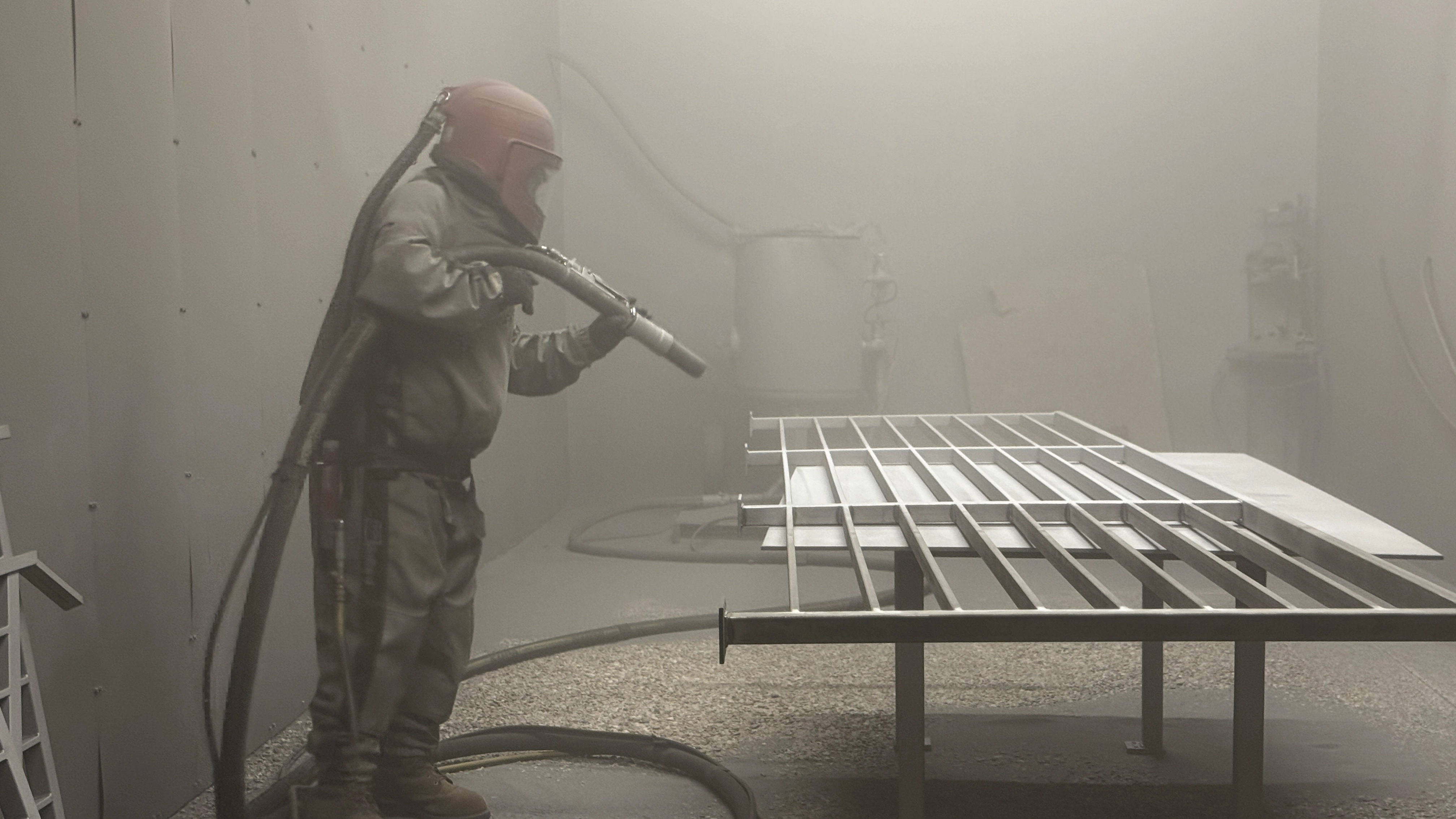 Man-Abrasive-Blasting