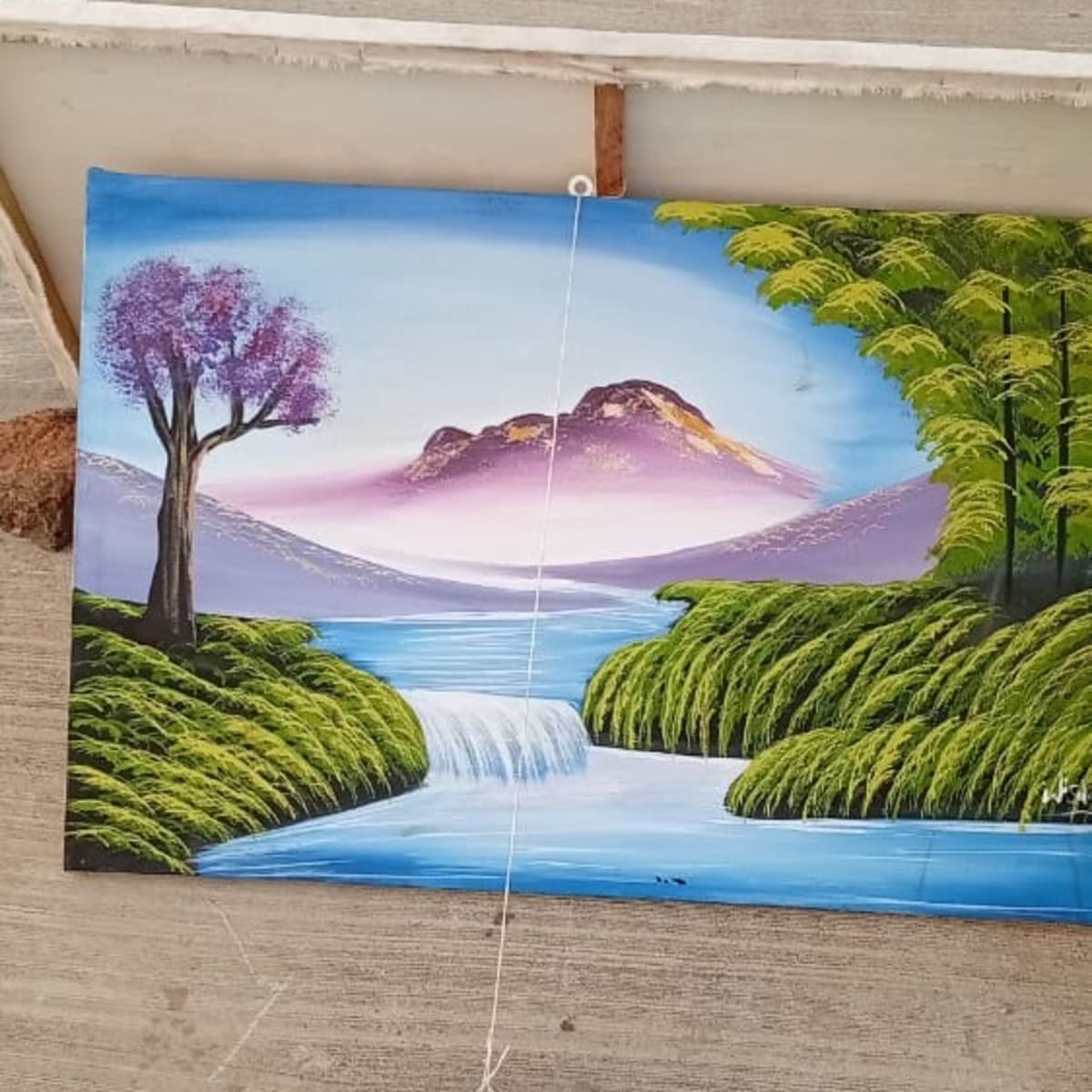 Canvas painting 