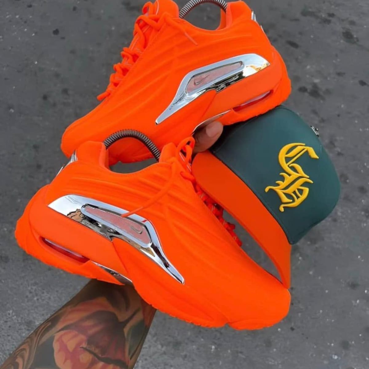 Luxury Nike (orange color)