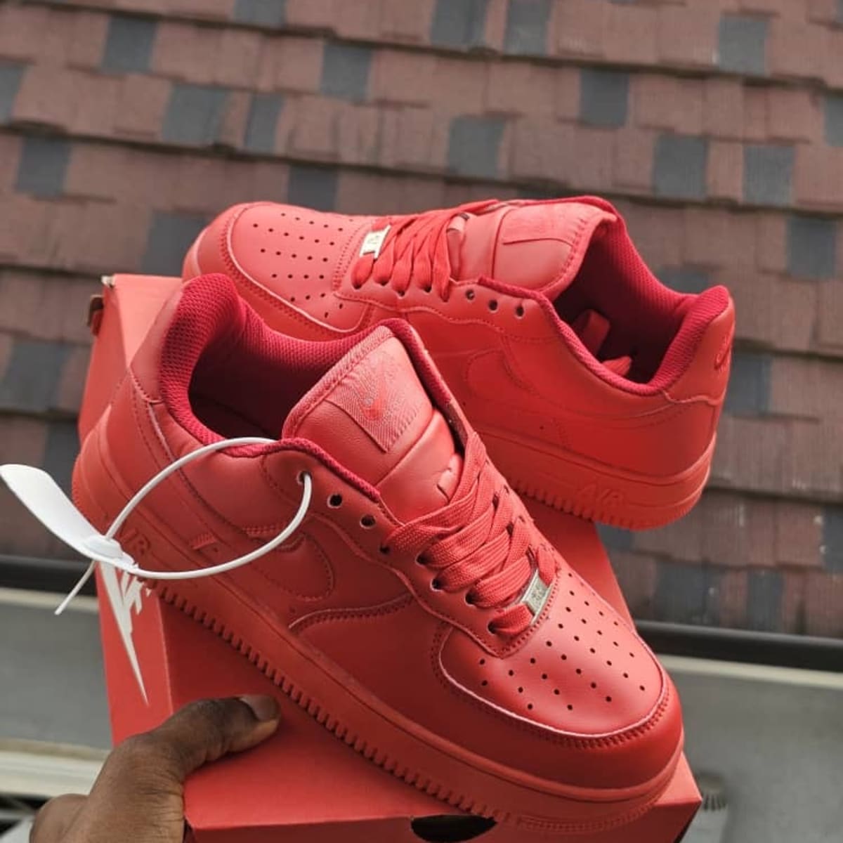 Nike sneakers (red)