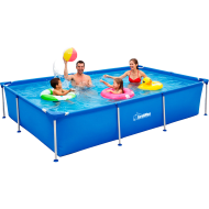 JARDIMEX Alberca Rectangular 228 x 159 x 42 cm 1287 Litros 4 Personas Azul