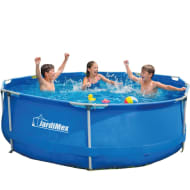JARDIMEX Alberca Estructural Redonda 304cm x 76cm 4383 L Azul Sin Bomba