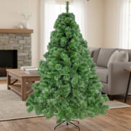 JARDIMEX Arbol Navidad Escoces Aguja Verde 1.60m 170 Puntas Moldeable