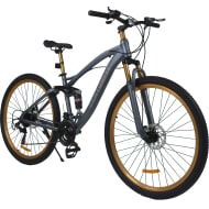 CENTURFIT Bicicleta Montana R29 21 Velocidades Doble Suspension Gris