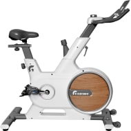 CENTURFIT Bicicleta Spinning Magnetica Bluetooth Disco 6kg 140kg Blanca