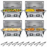 Bufetera Chafer 44l Chafing Dish 4 Pzs Acero Inoxidable