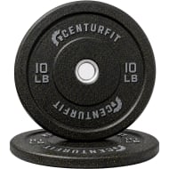 Par Discos 10lb Bumper Olimpico Crossfit Caucho Alto Robote Gris