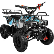 LITTLE MONKEY Cuatrimoto Gasolina 49cc Infantil ATV 45kmh Montable Azul