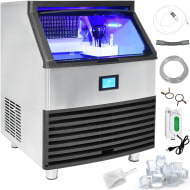 Gutstark Maquina Hielo Comercial 130 Kg Dia 750W Pantalla Tactil