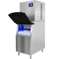 Gutstark Maquina Hielo Industrial 200 Kg Dia 900W Cubo Automatica