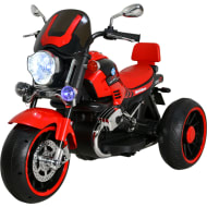 LITTLE MONKEY Moto Policia Electrica Montable 12V Ninos 3 Ruedas Roja