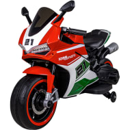 LITTLE MONKEY Moto Deportiva Electrica Montable 12V Ninos Tricolor